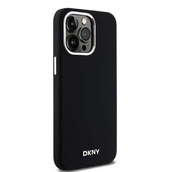 DKNY Mobilskal till iPhone 15 Pro Max Magsafe Liquid Silikon Small Metal Logo