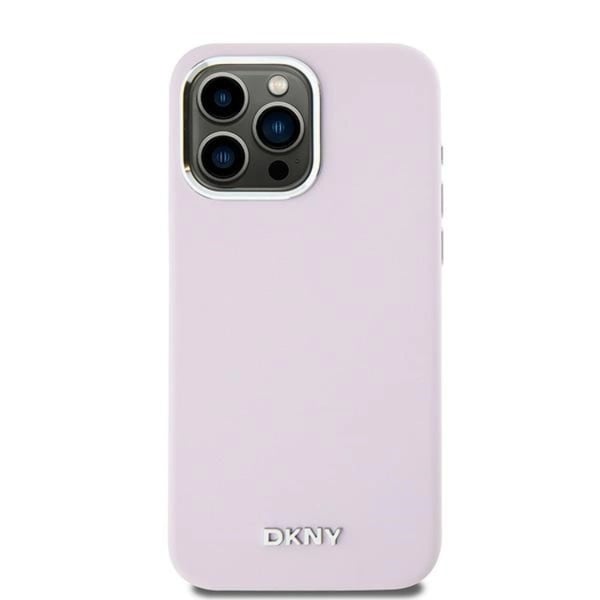 DKNY Mobilskal till iPhone 15 Pro Max Magsafe Liquid Silikon Small Metal Logo
