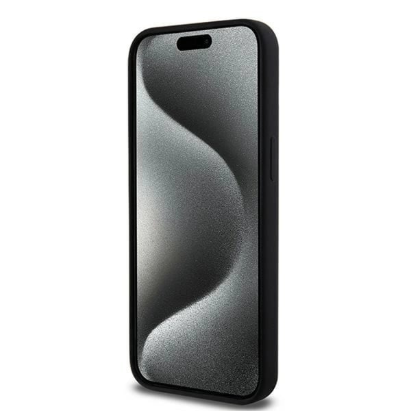 DKNY Mobilskal till iPhone 15 Pro Max MagSafe Silikon Vit Logo