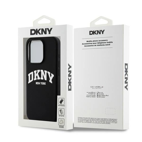 DKNY Mobilskal till iPhone 14 Pro MagSafe Silikon Vit Logo