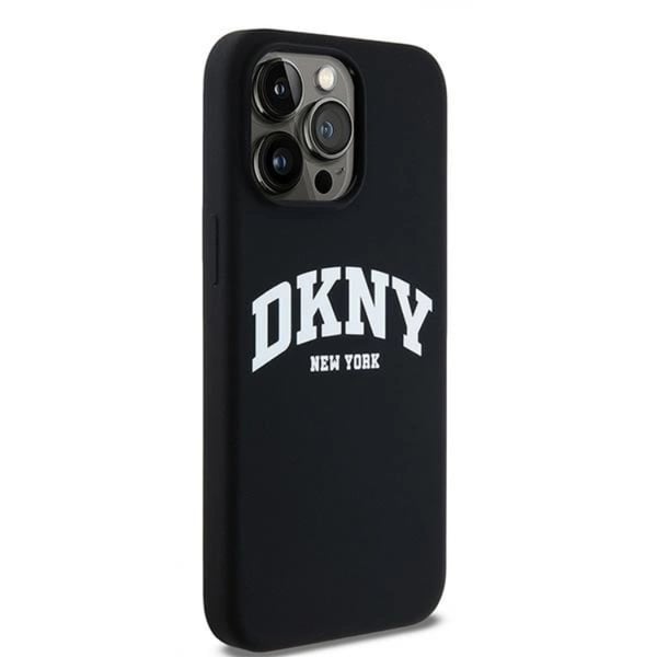 DKNY Mobilskal till iPhone 13 Pro Max MagSafe Silikon Vit Logo
