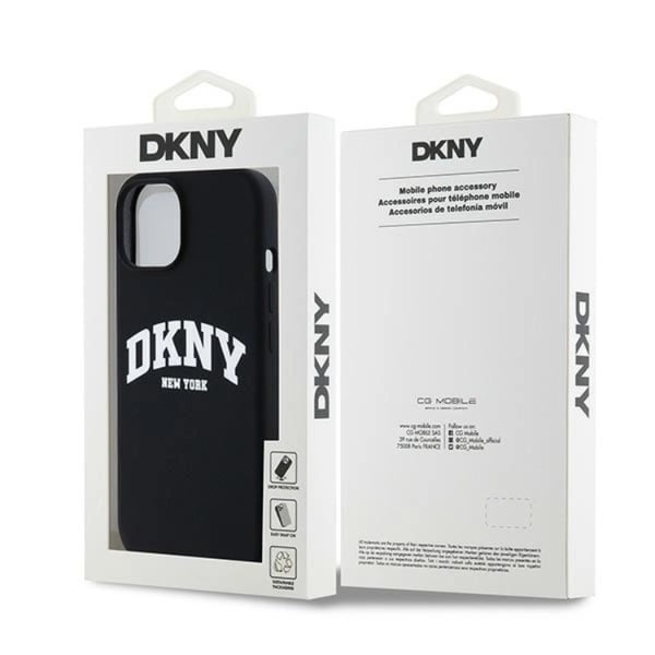 DKNY Mobilskal till iPhone 11/XR MagSafe Silikon Vit Logo