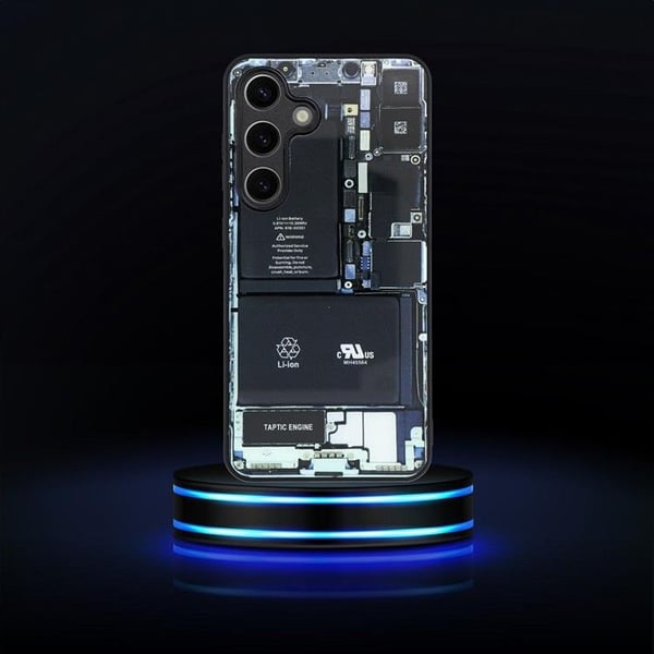 Mobilskal till Xiaomi Redmi Note 13 Pro Plus Tech Pattern 1
