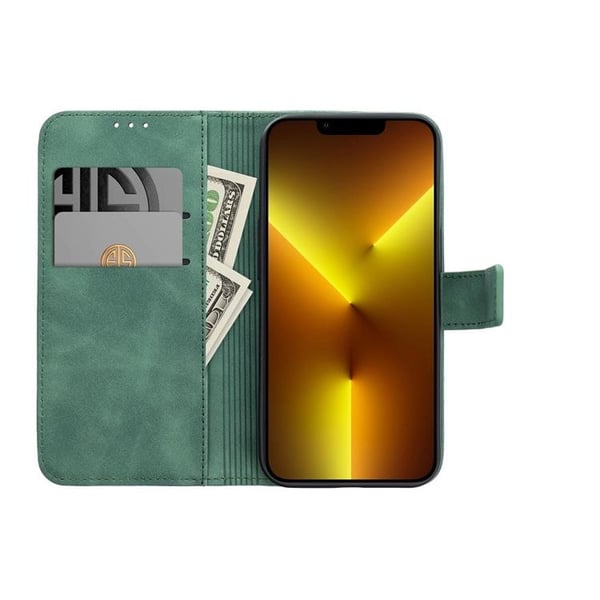 Xiaomi Redmi Note 13 Pro 4G Plånboksfodral Tender - Grön
