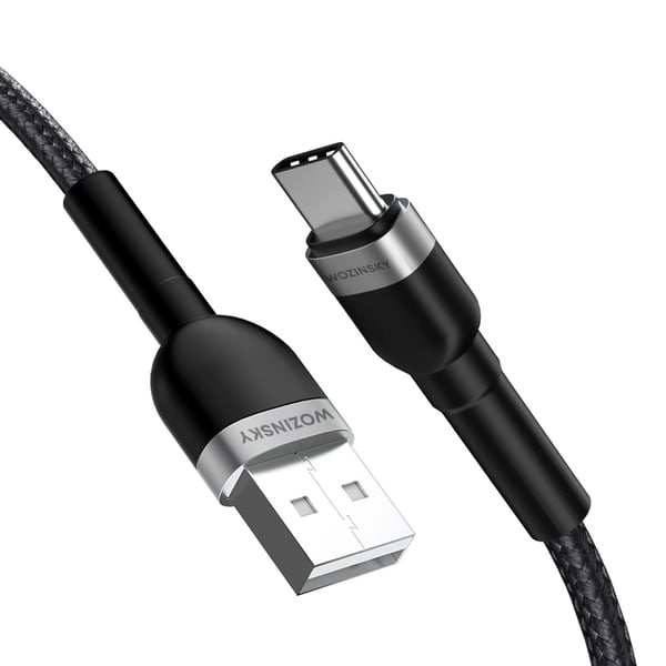 Wozinsky USB-C till USB-A kabel 2.4A 2m - Svart
