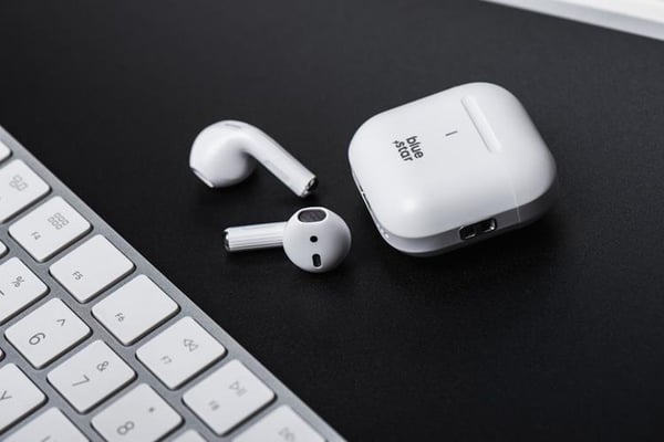 Blue Star Trådlösa In-Ear Hörlurar TWS Nova Fi5 - Vit