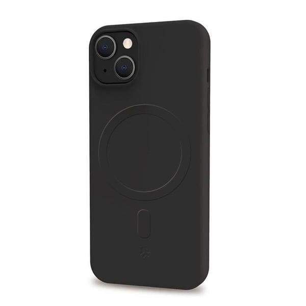 Celly Mobilskal till iPhone 16 Pro Max Magsafe Cromo Soft Rubber - Svart