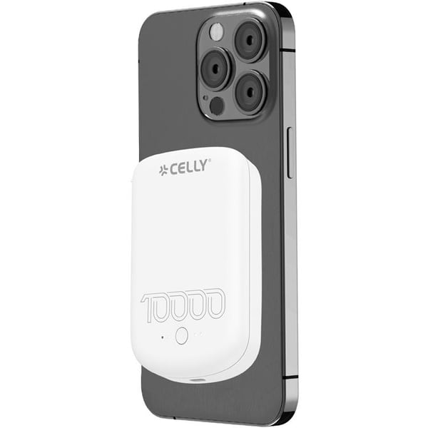 Celly PowerBank 10W MagSafe Trådlös laddning 10000mAh