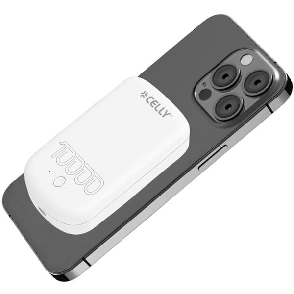 Celly PowerBank 10W MagSafe Trådlös laddning 10000mAh