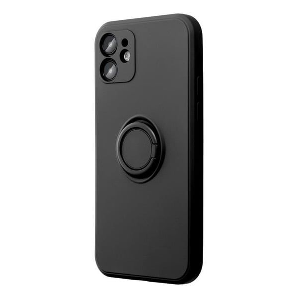 Telefontaske til Xiaomi Redmi Note 13 5G Silikone Ring - Sort