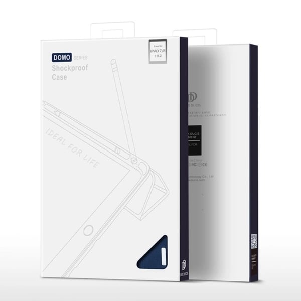 Dux Ducis iPad 10.2" 7/8/9 Fodral Domo - Blå