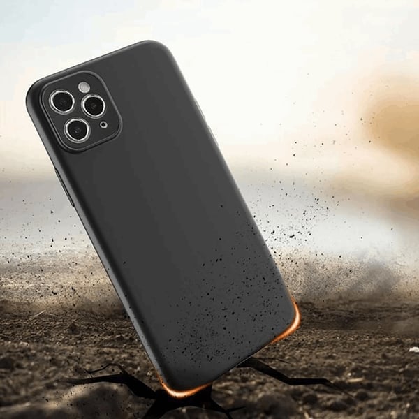 Mobilskal till Galaxy A35 Soft - Svart