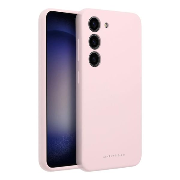Roar telefontaske til Galaxy A55 5G Cloud Skin - Lyserød