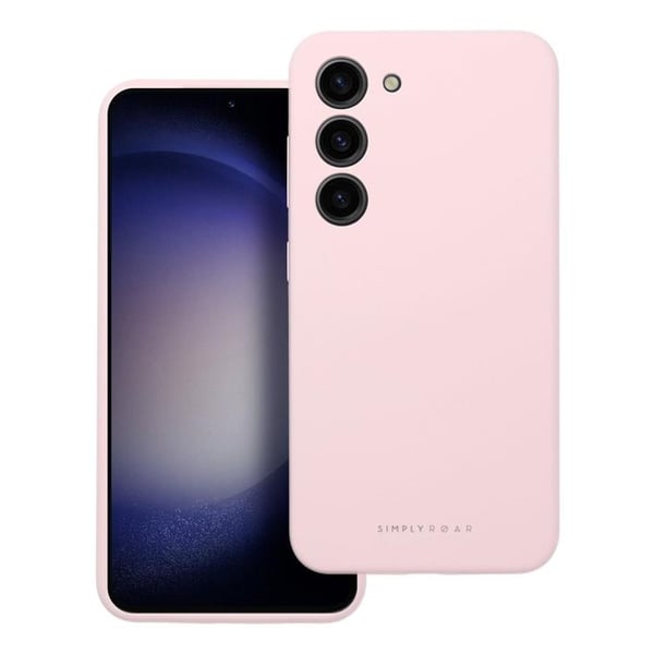 Roar telefontaske til Galaxy A55 5G Cloud Skin - Lyserød