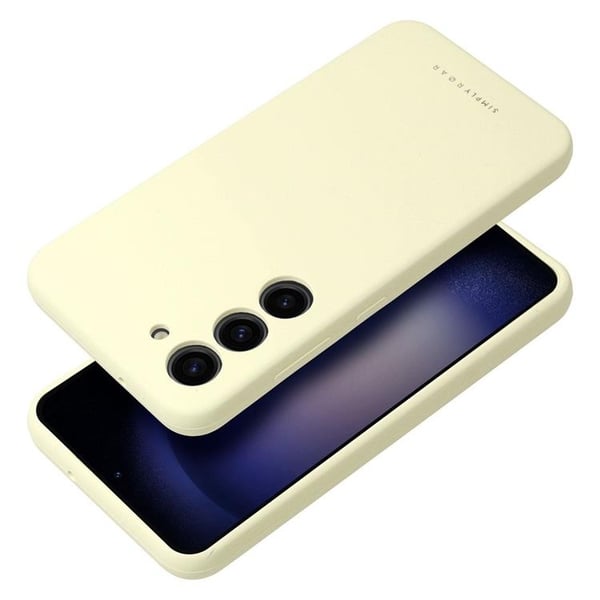 Roar Mobilskal till Galaxy S23 5G Cloud Skin - Ljusgul