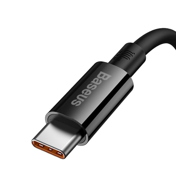 Baseus USB-C til USB-A kabel 100W 1m Superior Series - Sort