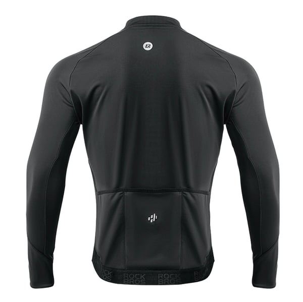 Rockbros Långärmad Cykeltröja Höst/Vinter XL - Svart