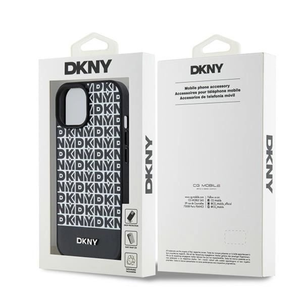 DKNY Mobilskal till iPhone 15/14/13 Magsafe Läder Printed Pattern
