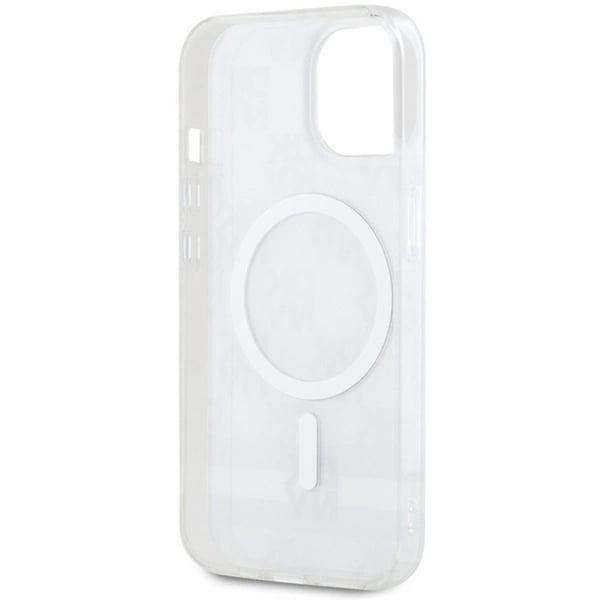 DKNY Mobilskal till iPhone 15/14/13 Magsafe IML Checkered Mono Pattern