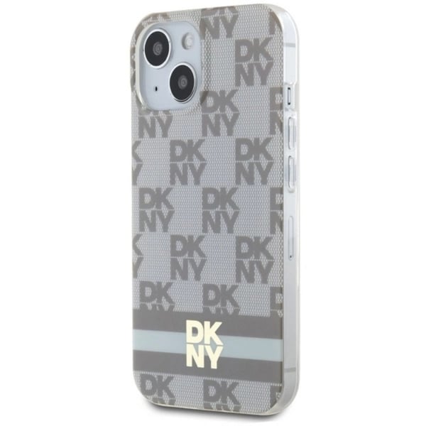 DKNY Mobilskal till iPhone 15/14 Plus Magsafe IML Checkered Mono