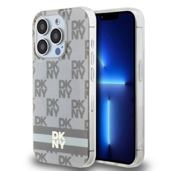 DKNY Mobilskal till iPhone 14 Pro Max Magsafe IML Checkered Mono