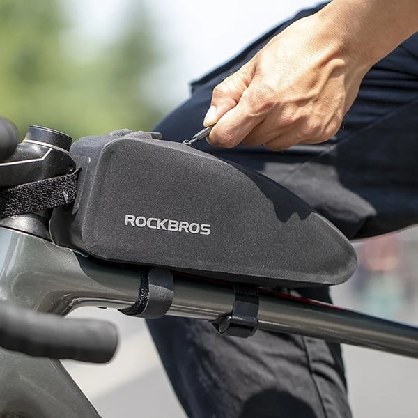Rockbros AS-019 Cykelramsväska Vattentät 1.5 L - Svart