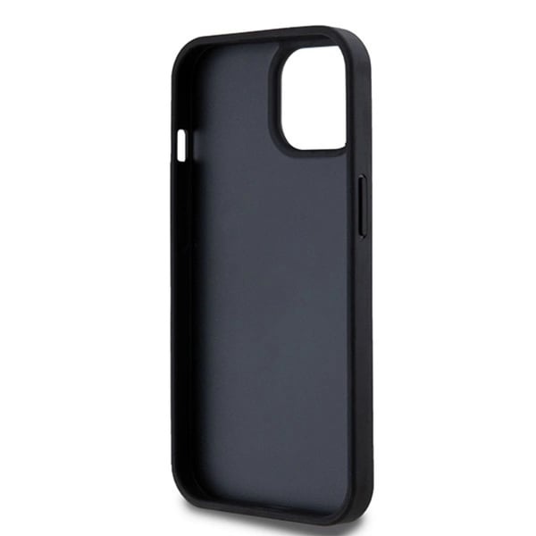 DKNY Mobilskal till iPhone 15/14 Plus Läder Checkered Mono Pattern