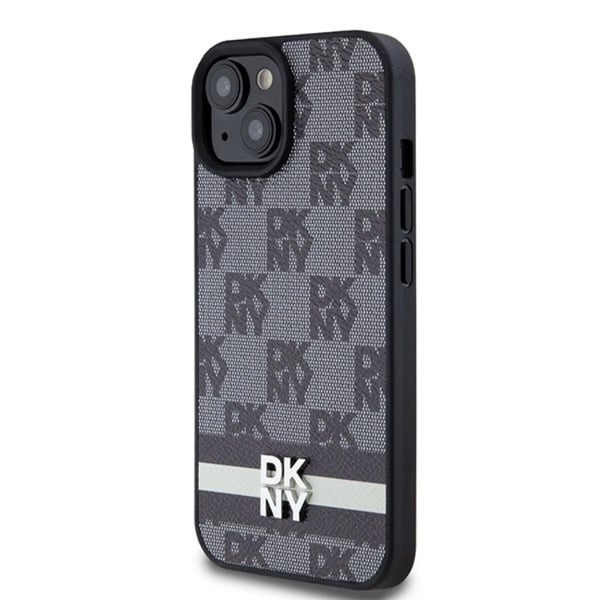 DKNY Mobilskal till Galaxy S24 Ultra Läder Checkered Mono Pattern