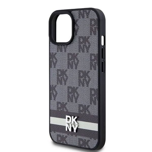 DKNY Mobilskal till Galaxy S24 Ultra Läder Checkered Mono Pattern