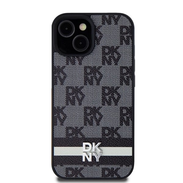 DKNY Mobilskal till Galaxy S24 Plus Läder Checkered Mono Pattern