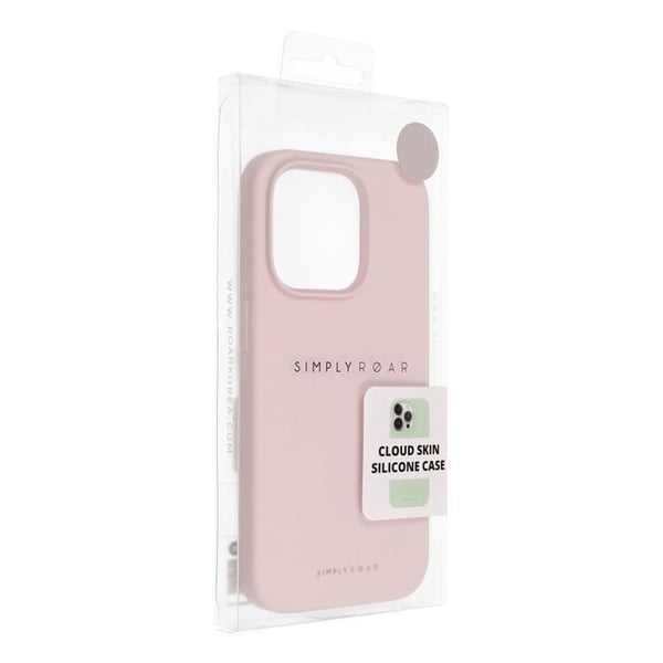 Roar-puhelinkotelo iPhone 12 Cloud Skin - Ruusu