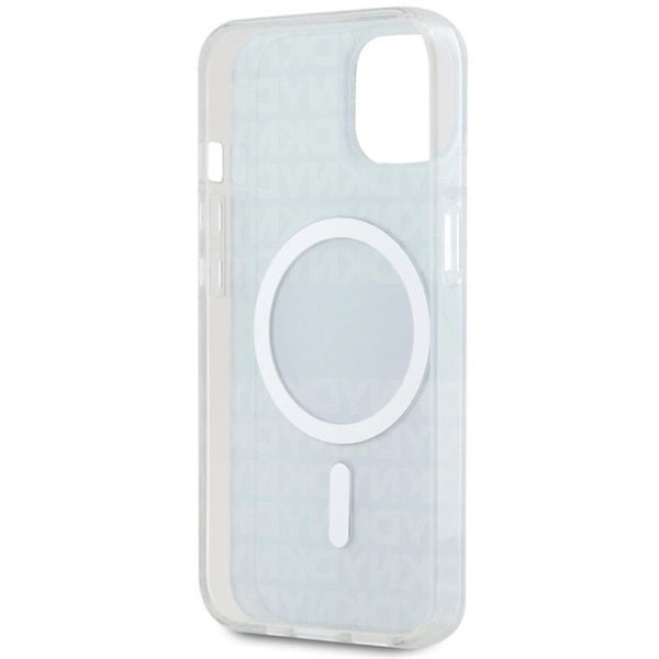 DKNY Mobilskal till iPhone 15/14/13 Magsafe IML Mono & Stripe - Svart