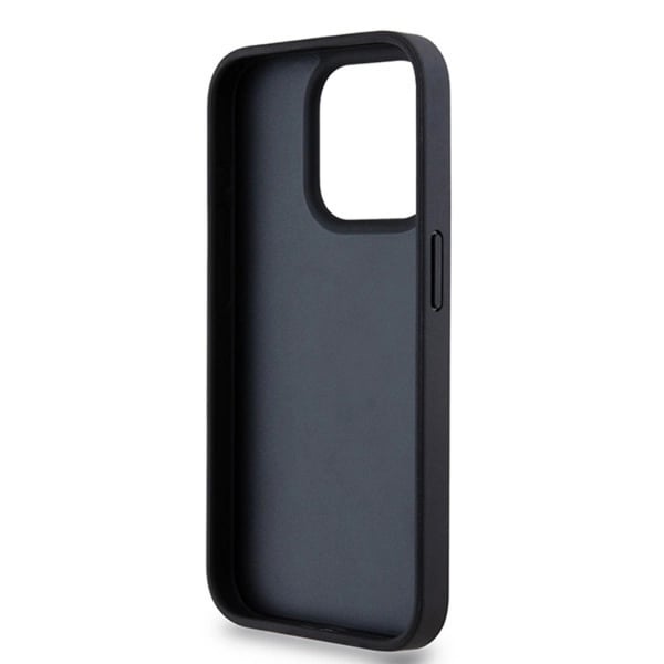 DKNY Mobilskal till iPhone 14 Pro Läder Mono Stripe & Metal Logo
