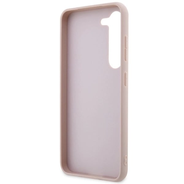 Guess Mobilskal till Galaxy A35 5G Big Metall Logo - Rosa