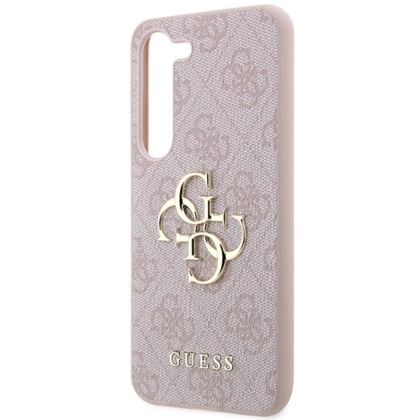 Guess Mobilskal till Galaxy A35 5G Big Metall Logo - Rosa