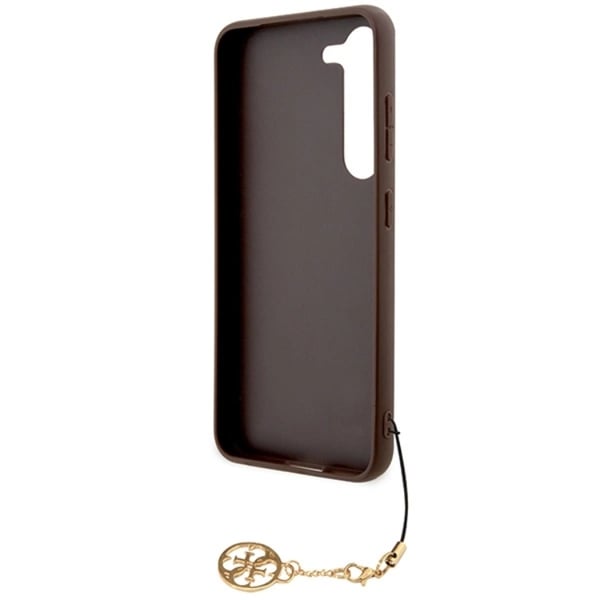 Guess Mobilskal till Galaxy A55 Charms Collection - Brun