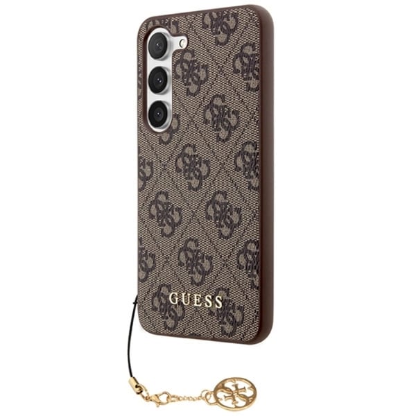 Guess Mobilskal till Galaxy A55 Charms Collection - Brun