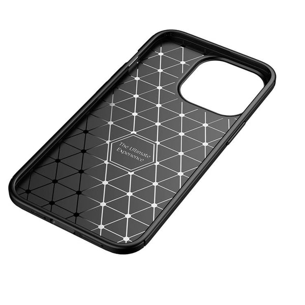 iPhone 15 Pro Carbon Premium -suojakuori - Musta