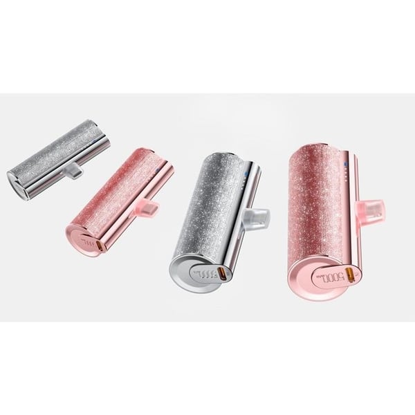 VEGER Powerbank 5000 mAh Type C PD QC 3.0 2.4A 12W - Pink