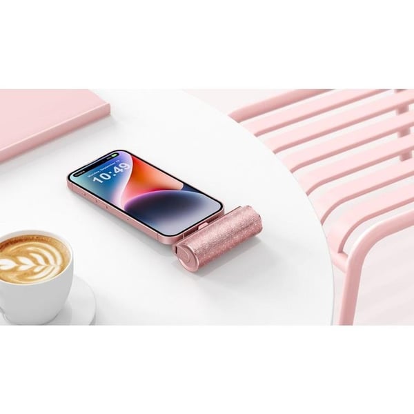 VEGER Powerbank 5000 mAh Type C PD QC 3.0 2.4A 12W - Pink
