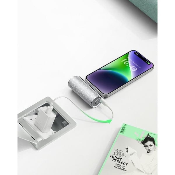VEGER Powerbank 5000 mAh Lightning PD QC 3.0 2.4A 12W - Silver