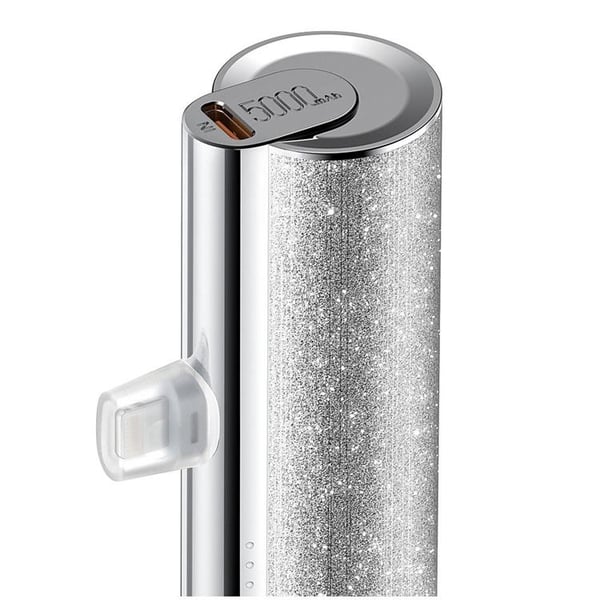 VEGER Powerbank 5000 mAh Lightning PD QC 3.0 2.4A 12W - Silver