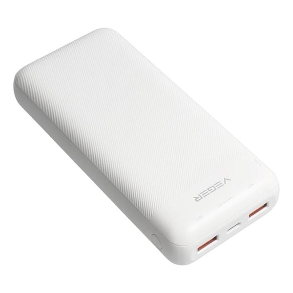 VEGER Powerbank 20000 mAh PD QC 3.0 2A 20W L20S - Vit