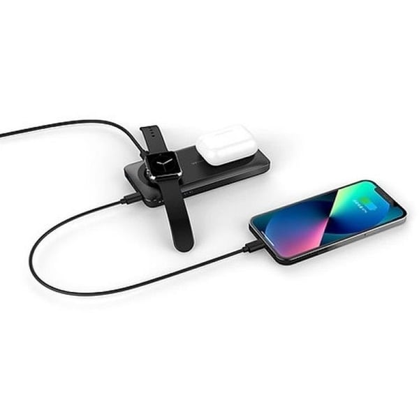 VEGER Powerbank 10000 mAh Magsafe 22.5W med trådløs opladning - Sort