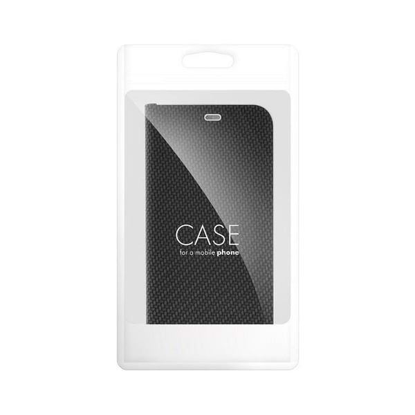 Galaxy A55 Plånboksfodral Luna Carbon - Svart