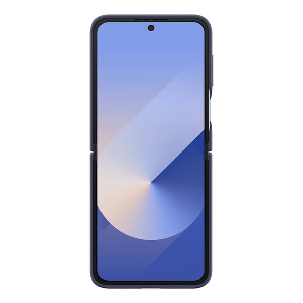 Mobilcover til Samsung Galaxy Z Flip 6 Silikone - Marineblå
