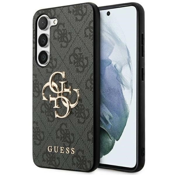 Guess Mobilskal till Galaxy A55 5G Big Metall Logo - Svart
