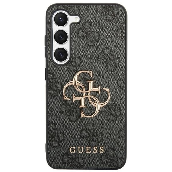 Guess Mobilskal till Galaxy A55 5G Big Metall Logo - Svart