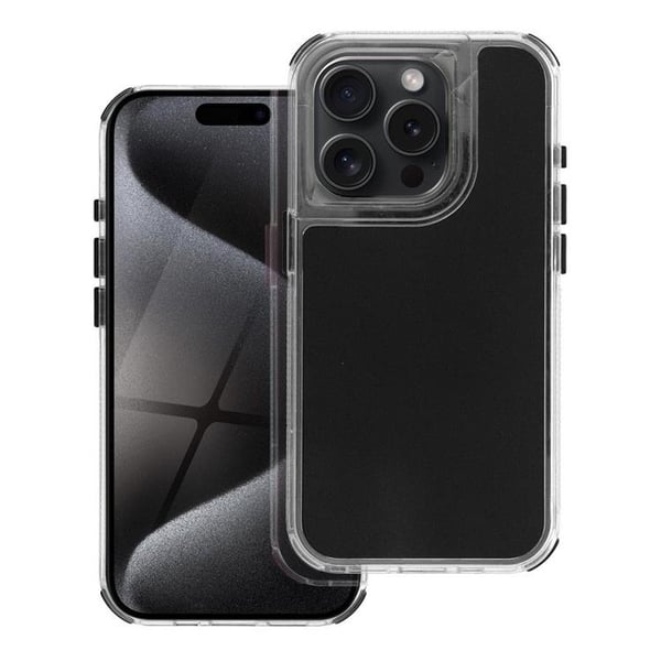 Mobilskal till iPhone 15 Matrix - Svart