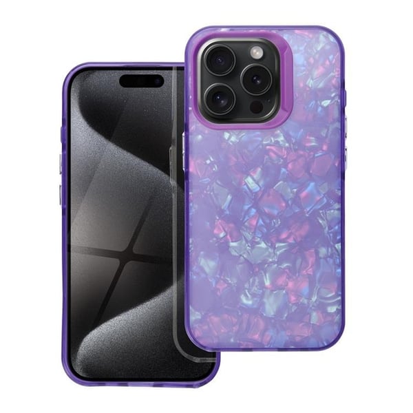 Mobilskal till iPhone 15 Pro Max Tutti Frutti - Violett